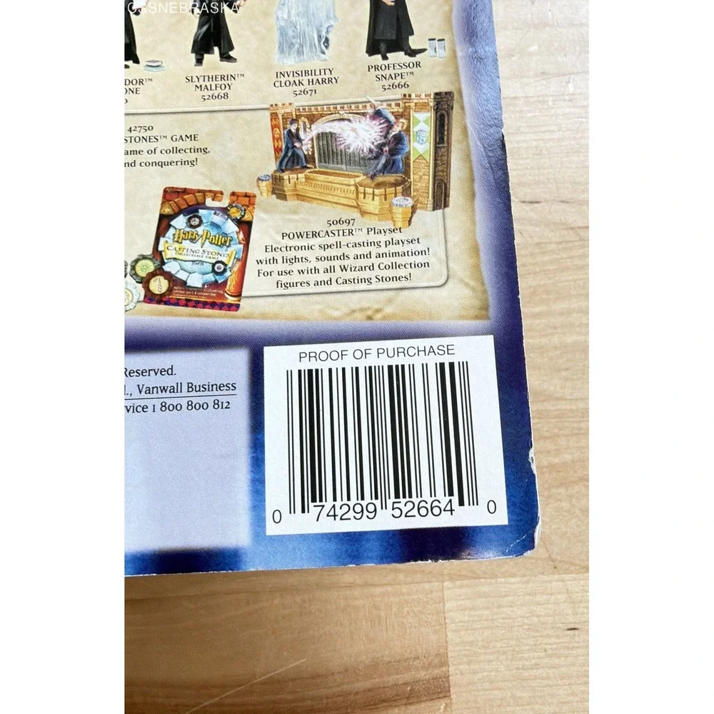 Mattel 2001 Harry Potter Powercaster Playset 50697 Spell Casting Toy